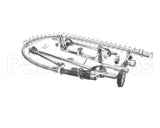 5PR-8W12 T&S Brass Pre-Rinse, Wall Mount Base, 8 Centers, 6