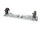 6-501 Continental Refrigeration Caster Plate Asy Reach-In Fr/Rr (4 W/Bra