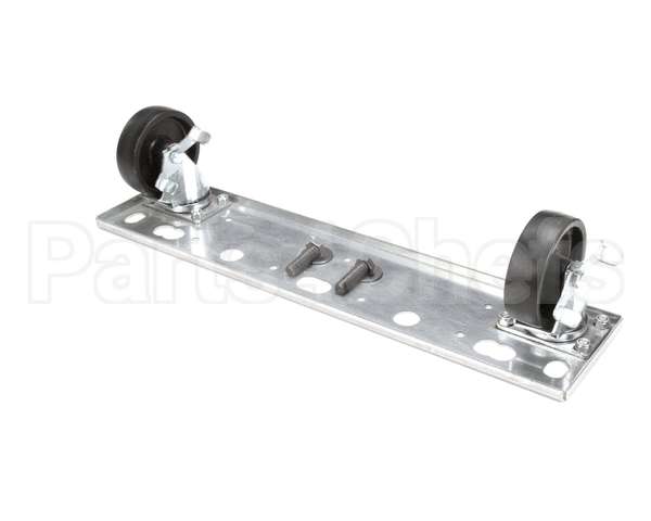 6-501 Continental Refrigeration Caster Plate Asy Reach-In Fr/Rr (4 W/Bra