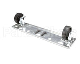 6-501 Continental Refrigeration Caster Plate Asy Reach-In Fr/Rr (4 W/Bra