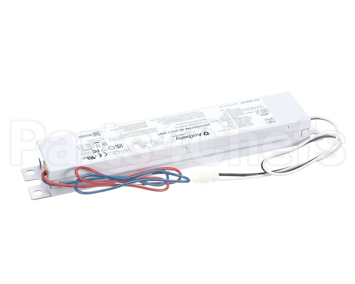 60-25211-0001 Anthony International Assy,Driver,Non-Dim,24V/100W U