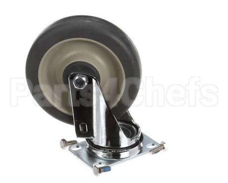 60008 Cambro 5" Swivel Caster, 4-Bolts (603