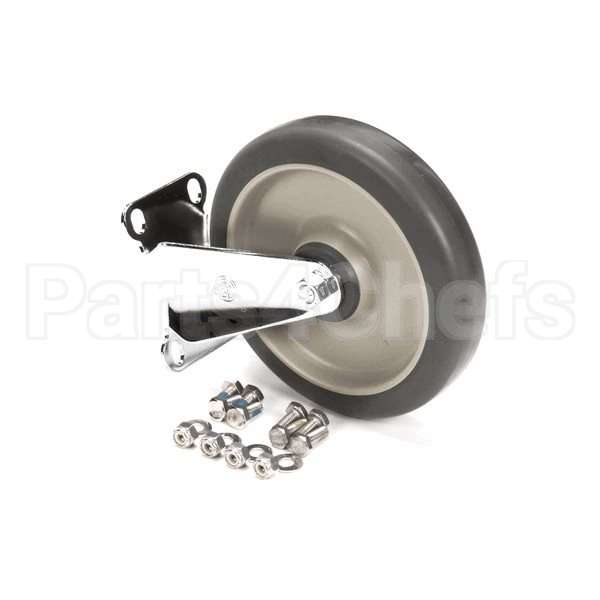 60032 Compatible Cambro Fixed 6" Caster W/Fastener