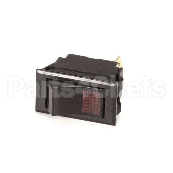 60046201 Compatible Anets Switch, Rocker Spst (1-0) 125V Red Lt
