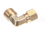 60086401 Pitco Fitting,Comp 3/8 Tu X 3/8 Npt Elb