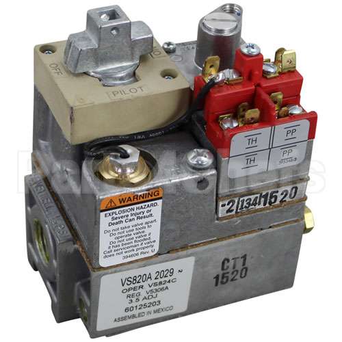 60125203-C Compatible Pitco Nat Gas Valve Milivolt Systems