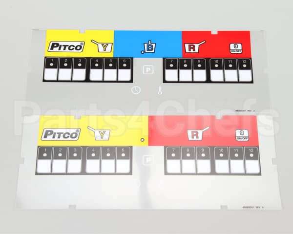 60126805-C Pitco Computer,Sgl Bk Multi W/Overlays
