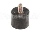 60129201 Pitco Leg,Rbr 3/4X5/8 10-32 Stud