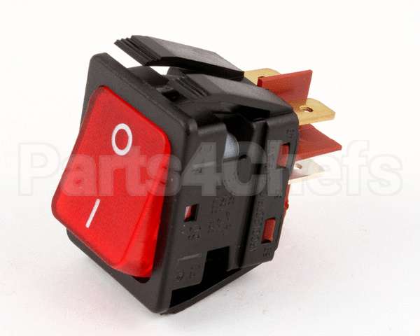60142401 Pitco Switch,Rocker 2Pdt W/Lamp 120V Red
