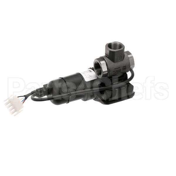 60186603 Compatible Pitco Ball Valve Assy, Powered, 3-Way, 3/4" Full Port