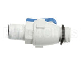 60296 Cambro 1 Ball Valve Pipe Adapter Hose