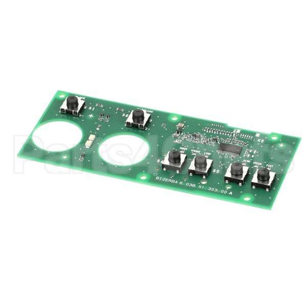 60385130100 Compatible Bizerba I/O Pcb Frnt Panel