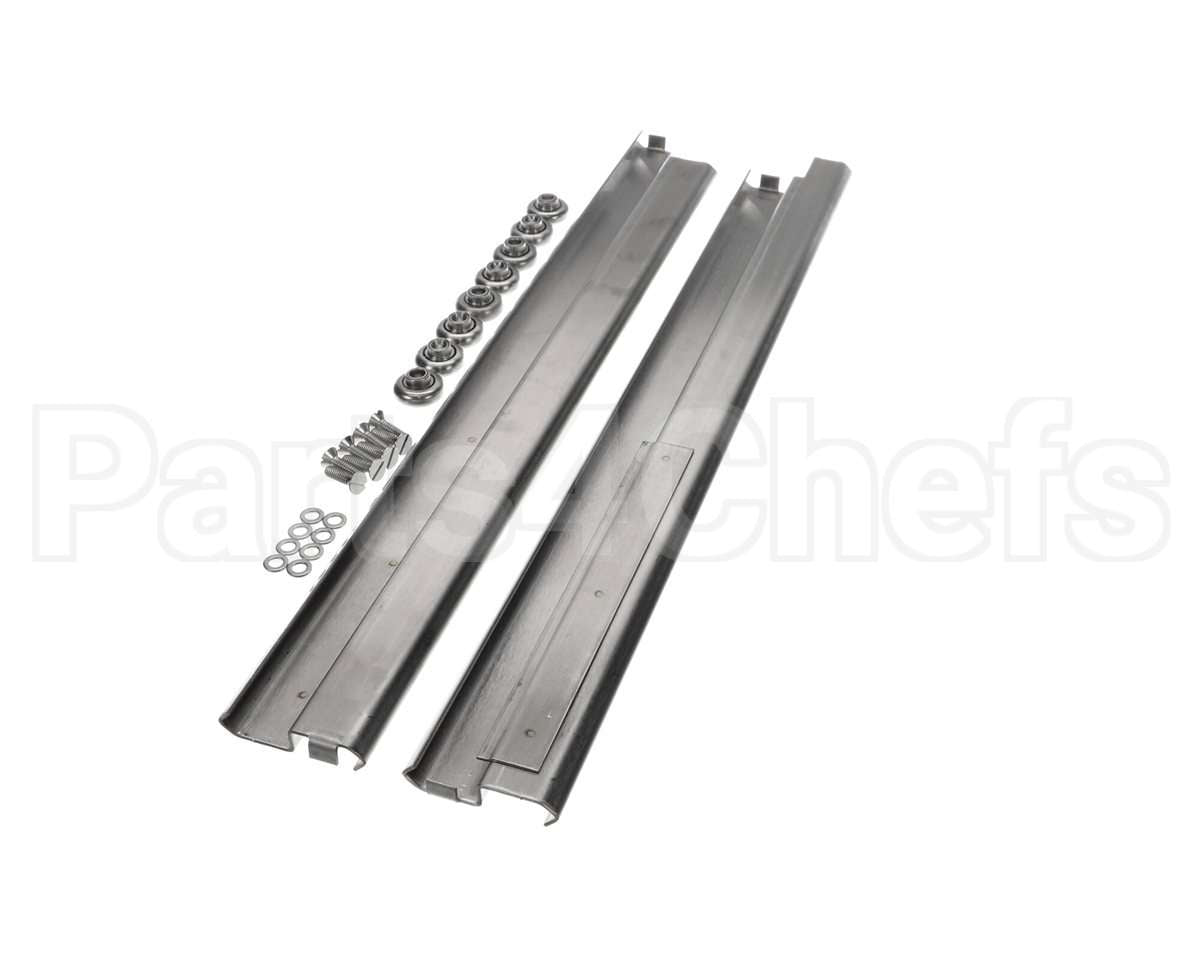 6052000000422 Kason Drawer Slide Ss 22"W/Ss Roller
