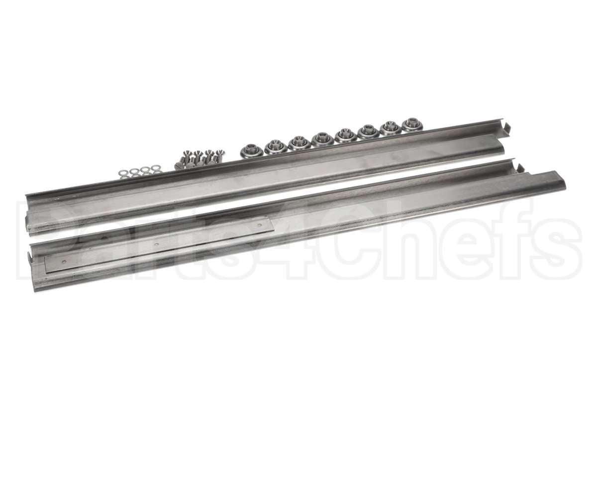 6052000000422 Kason Drawer Slide Ss 22"W/Ss Roller