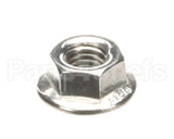 60563 Blodgett Nut M5 A2 W/Flange, Serrated