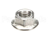 60563 Blodgett Nut M5 A2 W/Flange, Serrated