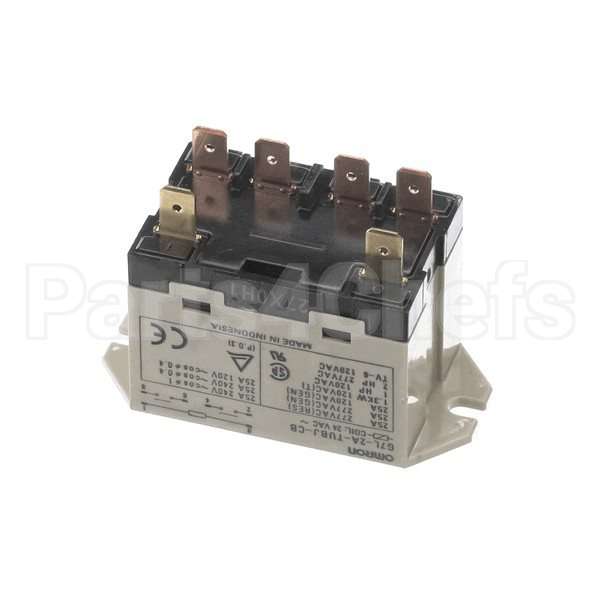60569001 Compatible Cornelius Relay 24Vac Dpst No 1/4 Qc