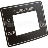 60609 Compatible Henny Penny Decal Filter Power Switc H Ofe