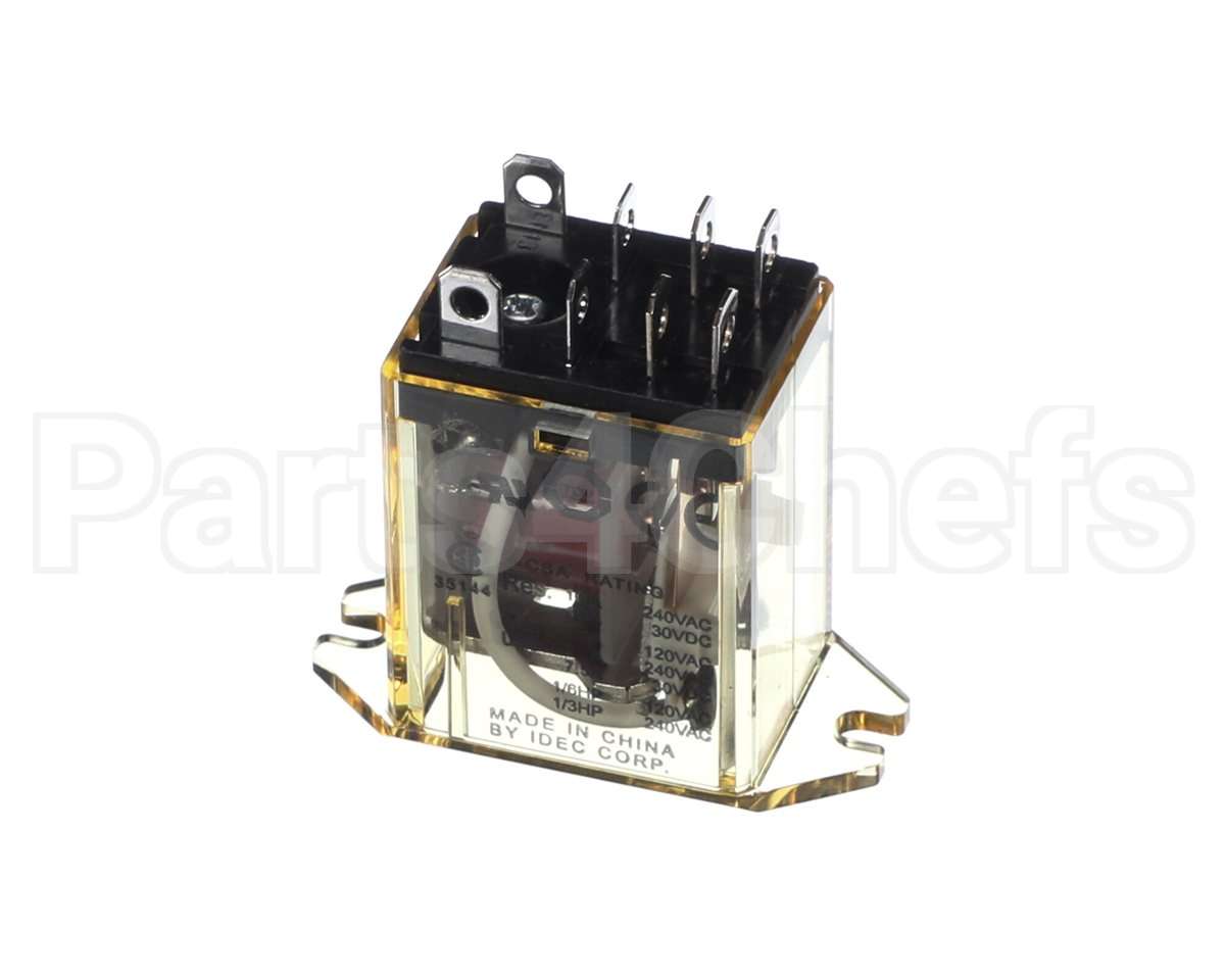 60952 Middleby Relay,Dpdt 208 Vac Coil 10A