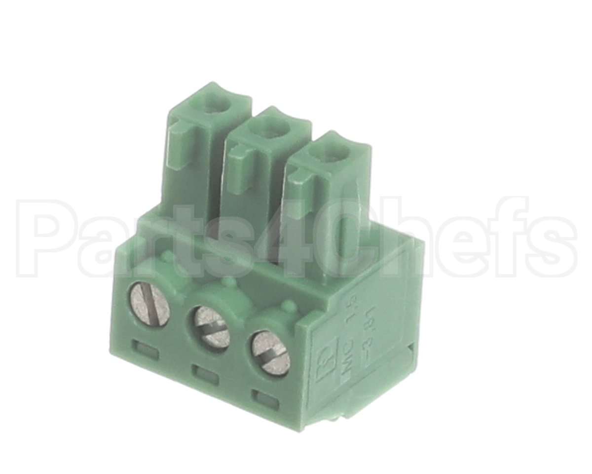 60974 Middleby Connector,3 Position Male