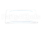 60CWC-135 Cambro Lid, Flat 1/6 Food Pan Clear