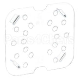 60CWD Compatible Cambro Drain Tray 1/6 Size-135 Clear