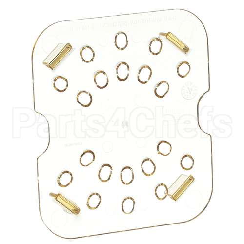 60HPD-150 Compatible Cambro Shelf, Drain - 1/6 Size