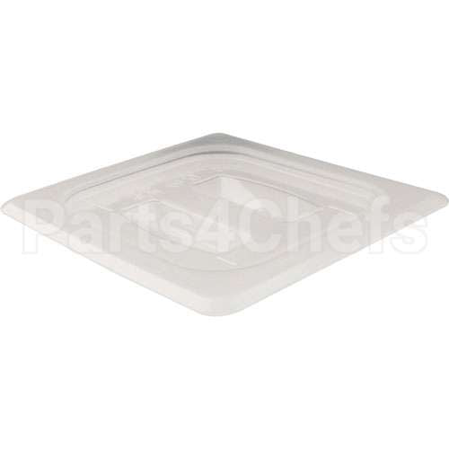 60PPCH190 Compatible Cambro Cover 1/6 Size Solid Semi-Clear Plastic