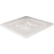 60PPCH(190) Compatible Cambro Cover 1/6 Size Solid Semi-Clear Plastic