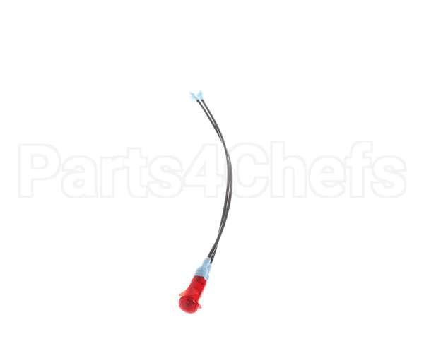 6108002 Heat Seal Round Red Pilot Light Assy, 125V