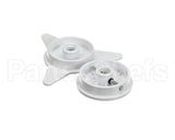 6110023 Heat Seal White Core Adapter Set, 3", Plastic