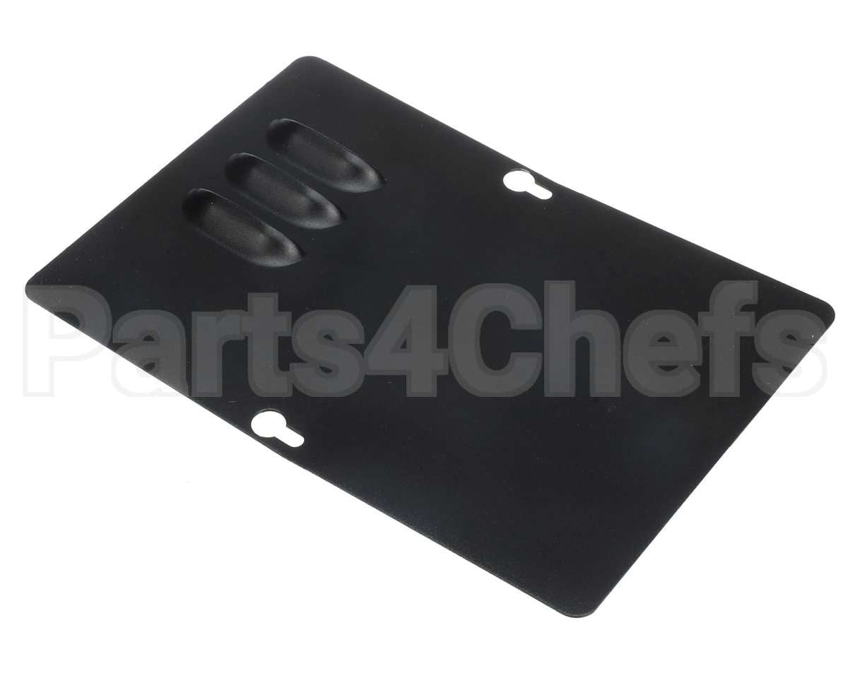 61141 Grindmaster Cecilware Plate, Back Access-Pic Blk