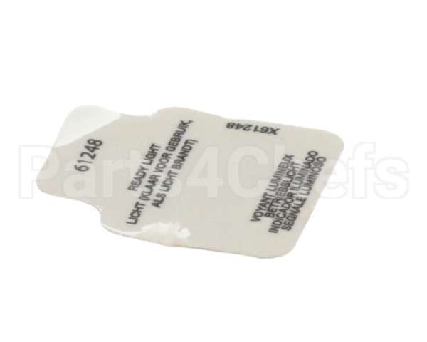61248 Grindmaster Cecilware Label, Ready Light Pic