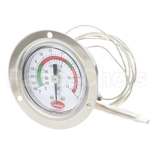 6142-20-3 Compatible Cooper Thermometer Thermometer, Flange Mt, -40/60F