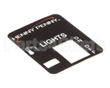 61512 Henny Penny Label-Lights W/Prb