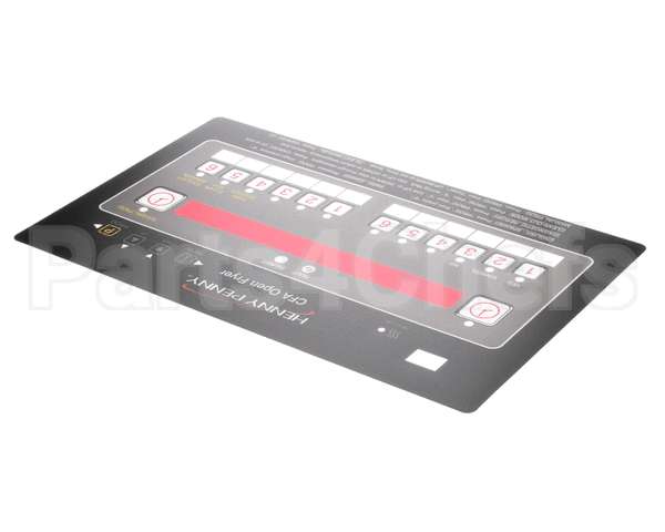 61575 Henny Penny Decal-Cfa 12 Button Control