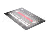 61575 Henny Penny Decal-Cfa 12 Button Control