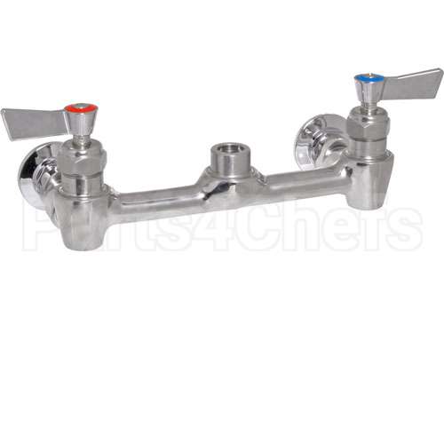 61689 Compatible Fisher Faucet Base, Prerinse, Leadfree, Ss, Wall