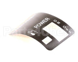 61753 Henny Penny Label-Power W/Prb