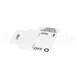 61889 Compatible Grindmaster Label, Power On/Off Pic
