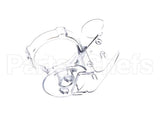 620504001 Cornelius Chute Ice Under Counter