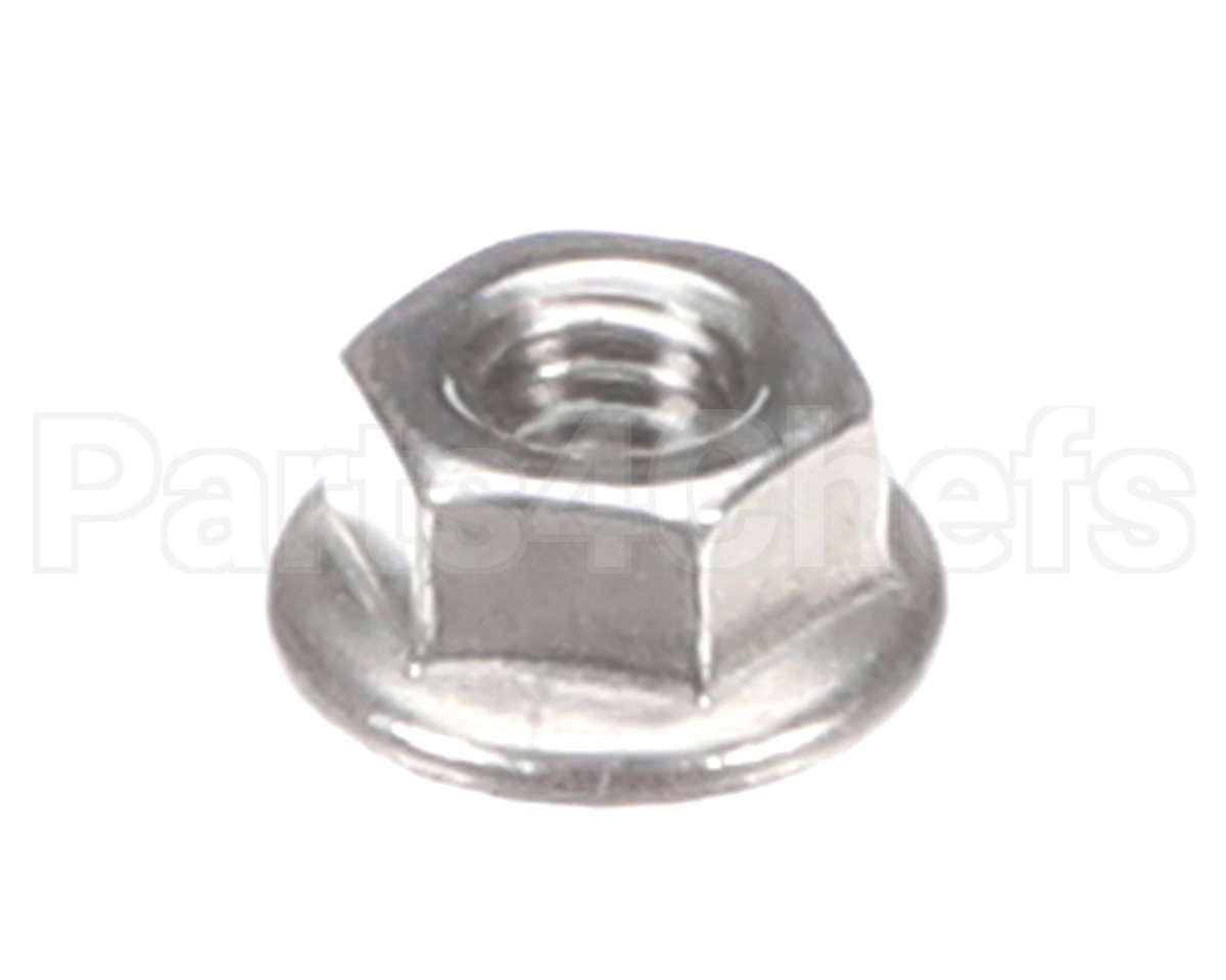 62288 Blodgett Nut, Hex Flange Serrated M4 A