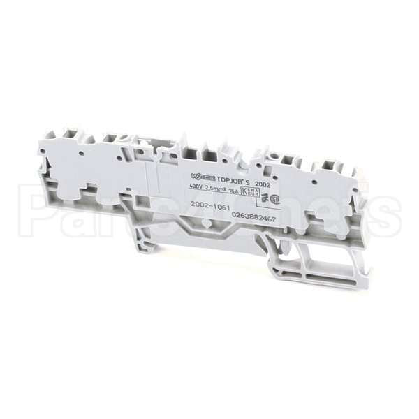 62297 Compatible Blodgett 4 Pos Terminal Block Grey Fus