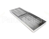 62562A2 Perlick Grille, Sq.cvr, Std, Ss20 W/St