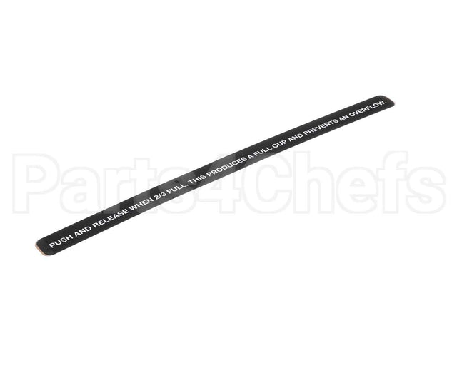 62856 Grindmaster Cecilware Decal,2/3 Full,Pic 5
