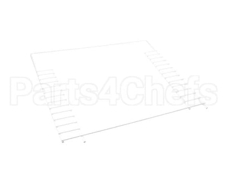 63-10859-L Federal Industries Left Shelf Hanger, White Epoxy