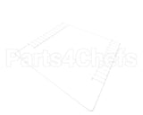 63-10859-L Federal Industries Left Shelf Hanger, White Epoxy