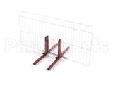 63-13815-1 Federal Industries Wire Shelf,Wh 21.88X44.63 Powd