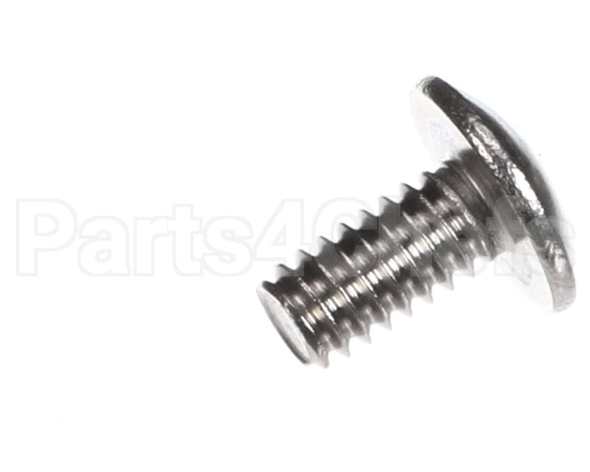 63298 Grindmaster Cecilware Screw, 1/4-20X1/2 Ph Tr Hd M/S, 18-8 S/S