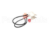 63498 Grindmaster Cecilware Lamp,Red,250V,W/Leads